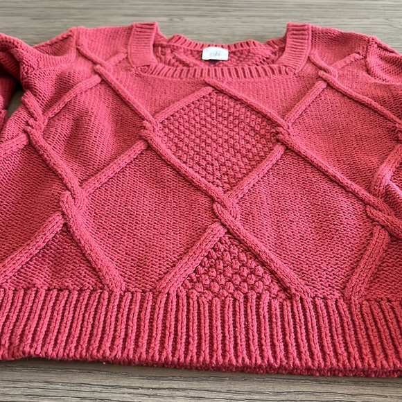 CAbi- square neck sweater- Size SMALL - Picture 6 of 13